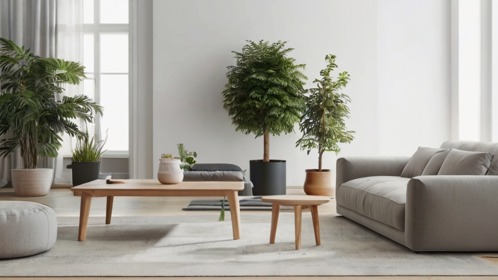 Default large size and minimalist living room Light Wood Coff 2 6