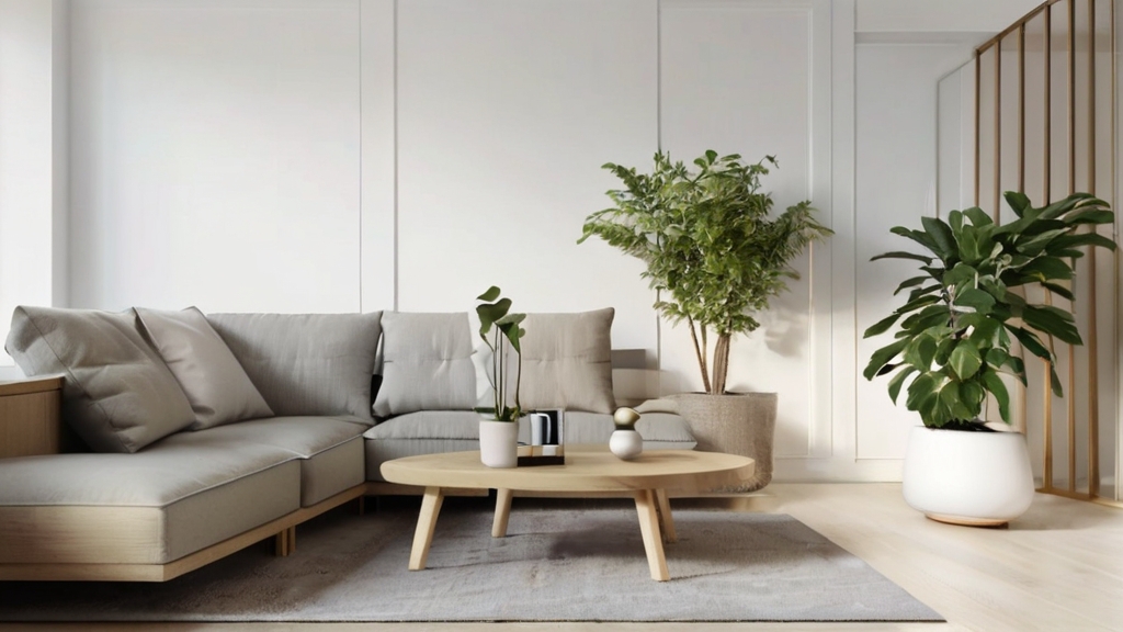 Default large size and minimalist living room Light Wood Coff 3 6