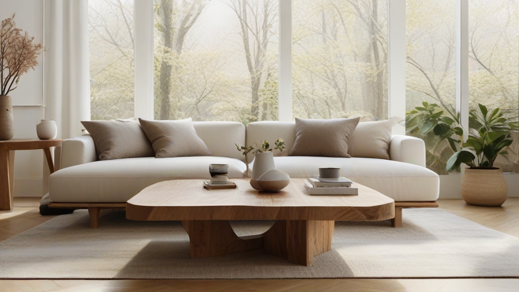 Default minimalist living room with charm sofa Natural Wood Co 1 1