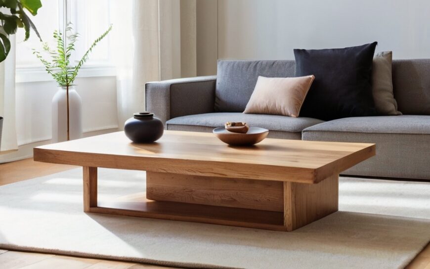 37 Solid Wood Coffee Table Ideas: Craft the Perfect Centerpiece for Your Living Room