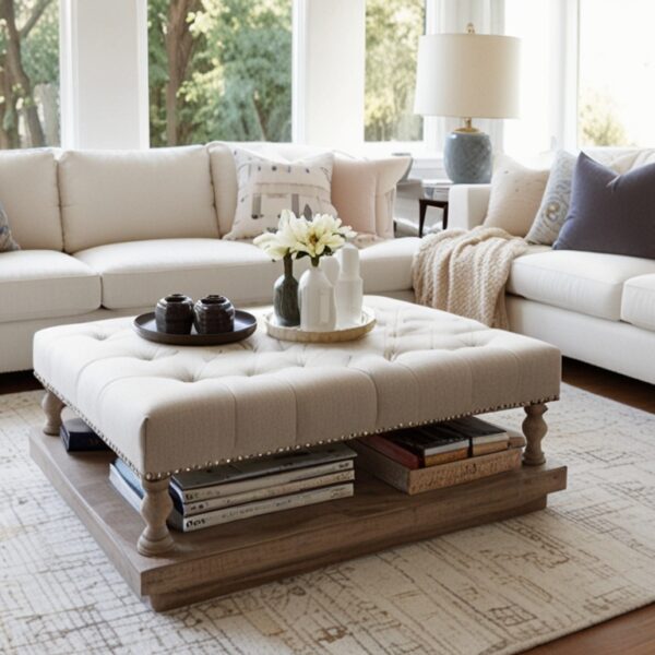 Maximize Your Space: The Ottoman Coffee Table Solution