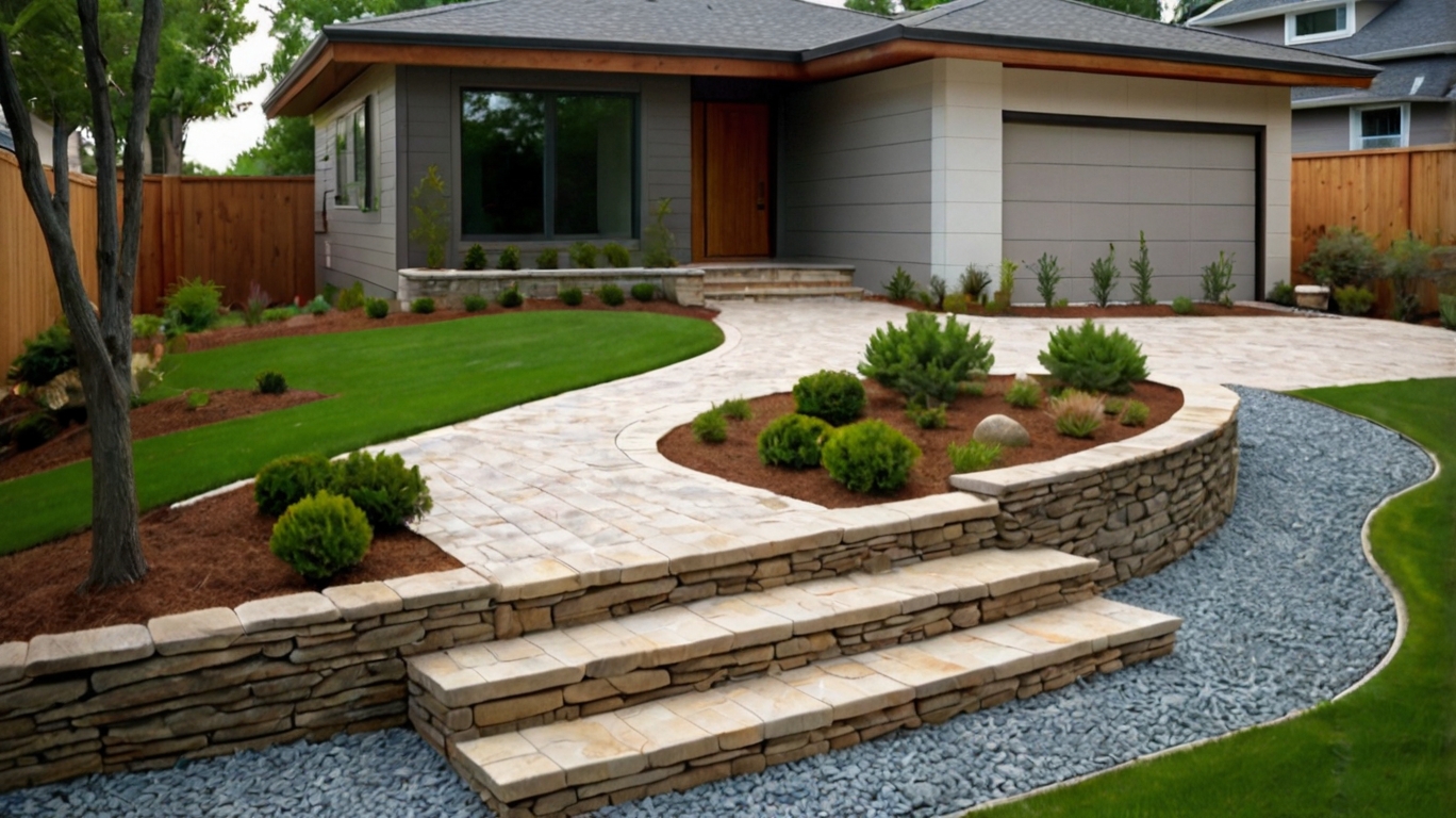 Default Minimalist house with Front Yard Landscaping Ideas Wit 2