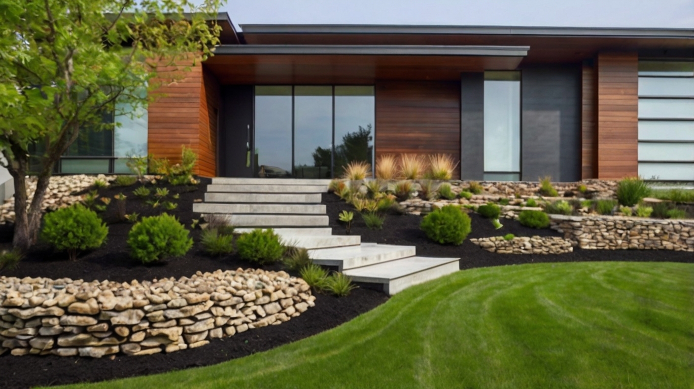 Default Minimalist house with Front Yard Landscaping Ideas Wit 3