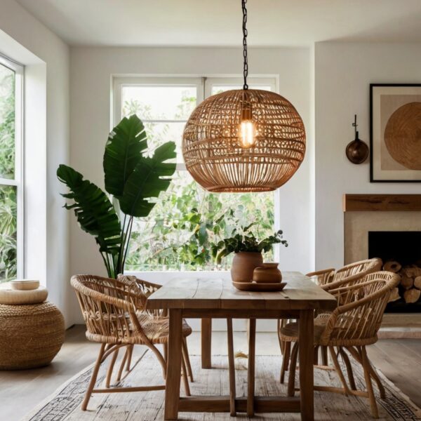 45 Rattan Pendant Light Ideas: Style Guide and Inspiration