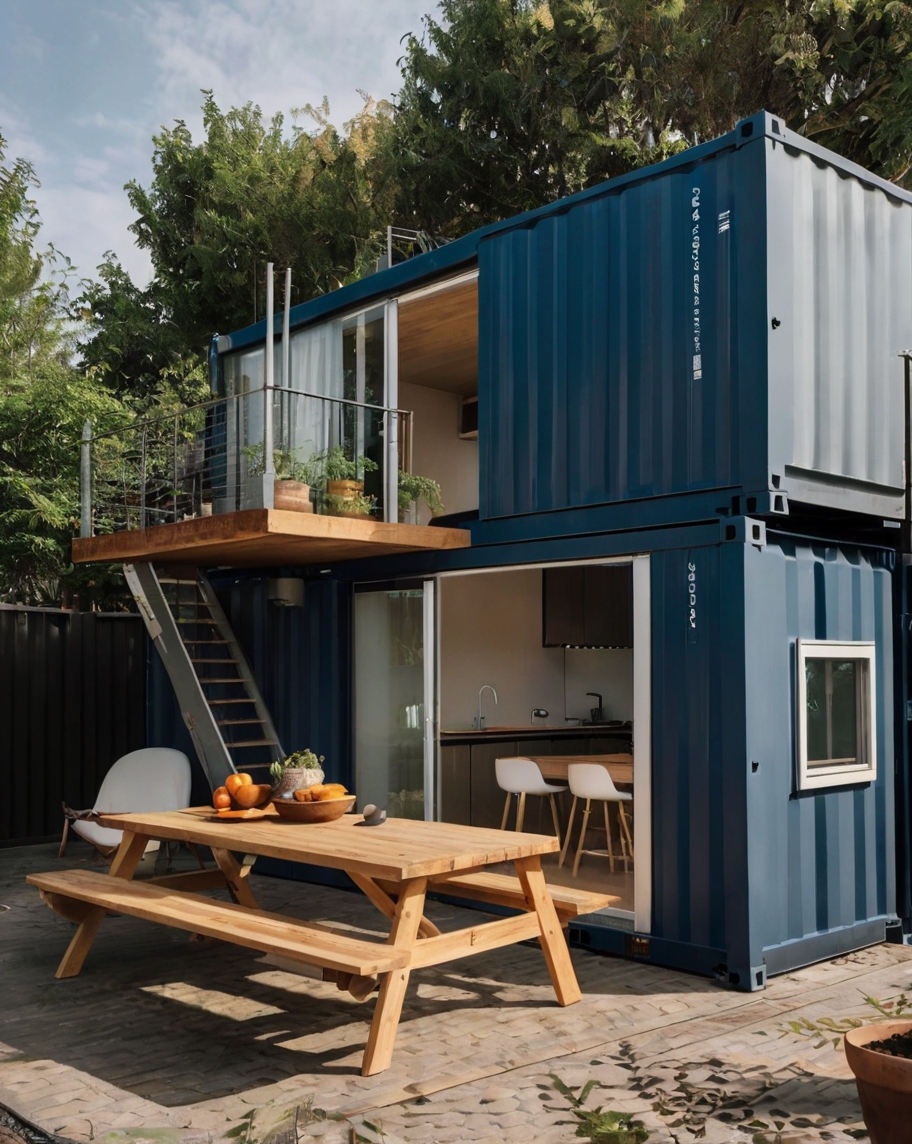 Default minimalist container house with Modern Small Kitchen F 0