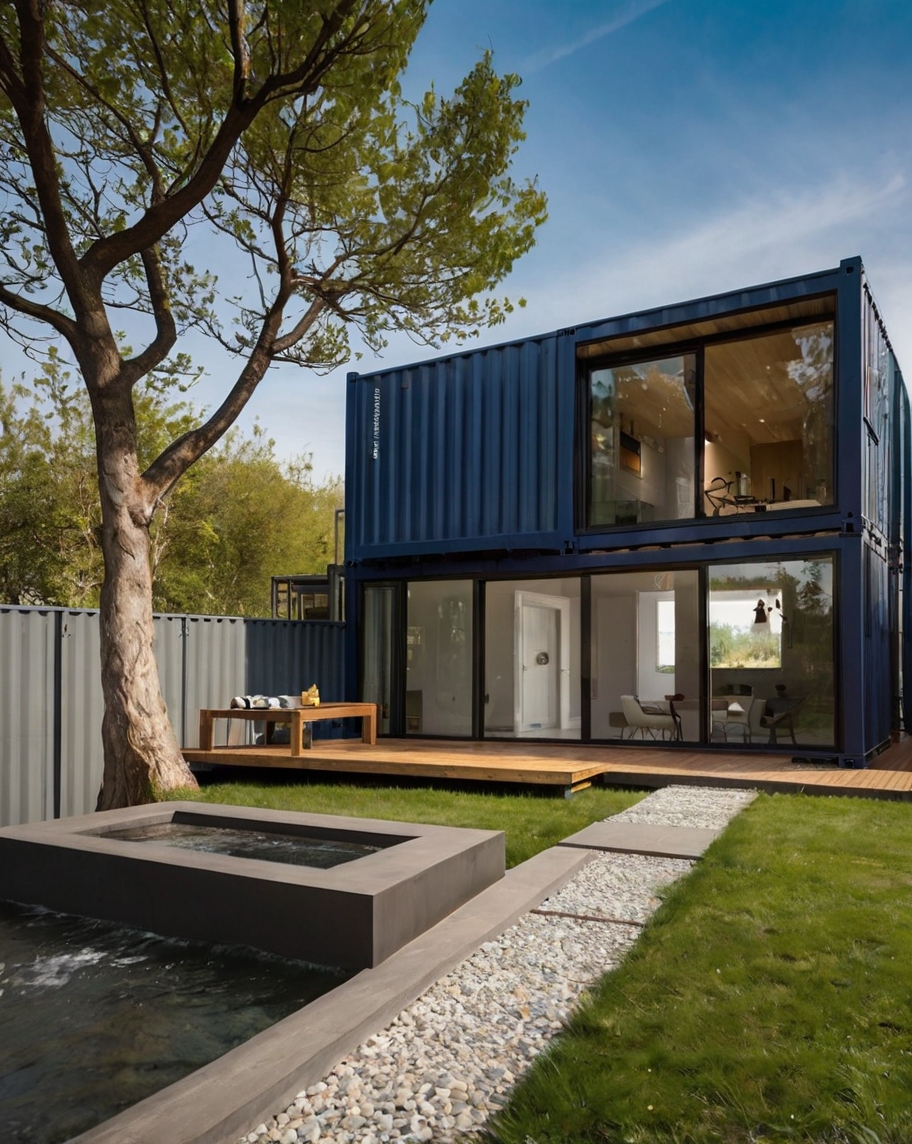 Default minimalist container house with Modern Small Kitchen K 2