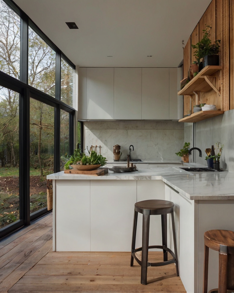 Default minimalist container house with Modern Small Kitchen K 3