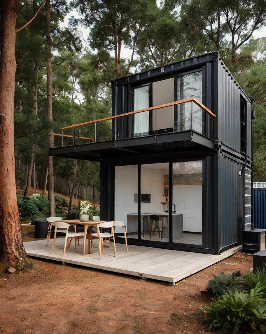 Default minimalist container house with Modern Small Kitchen S 3