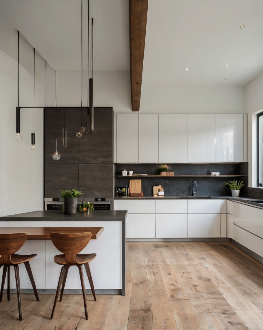 Default minimalist house with UShaped Kitchen Add Personal Tou 1