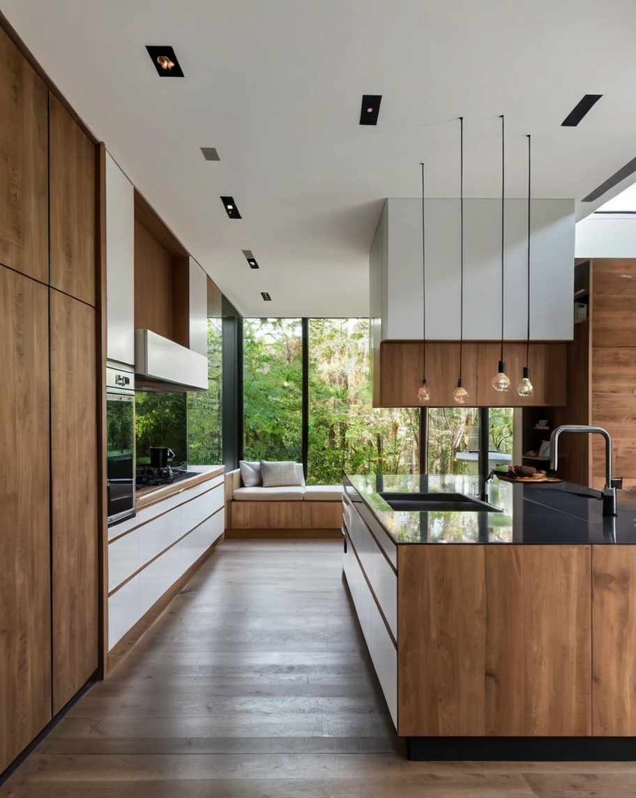 Default minimalist house with UShaped Kitchen Consider Ergonom 0 (1)