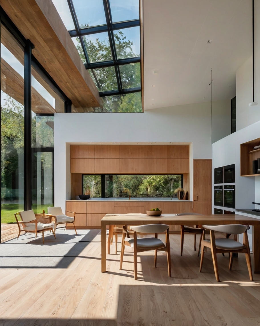 Default minimalist house with UShaped Kitchen Consider Ergonom 3