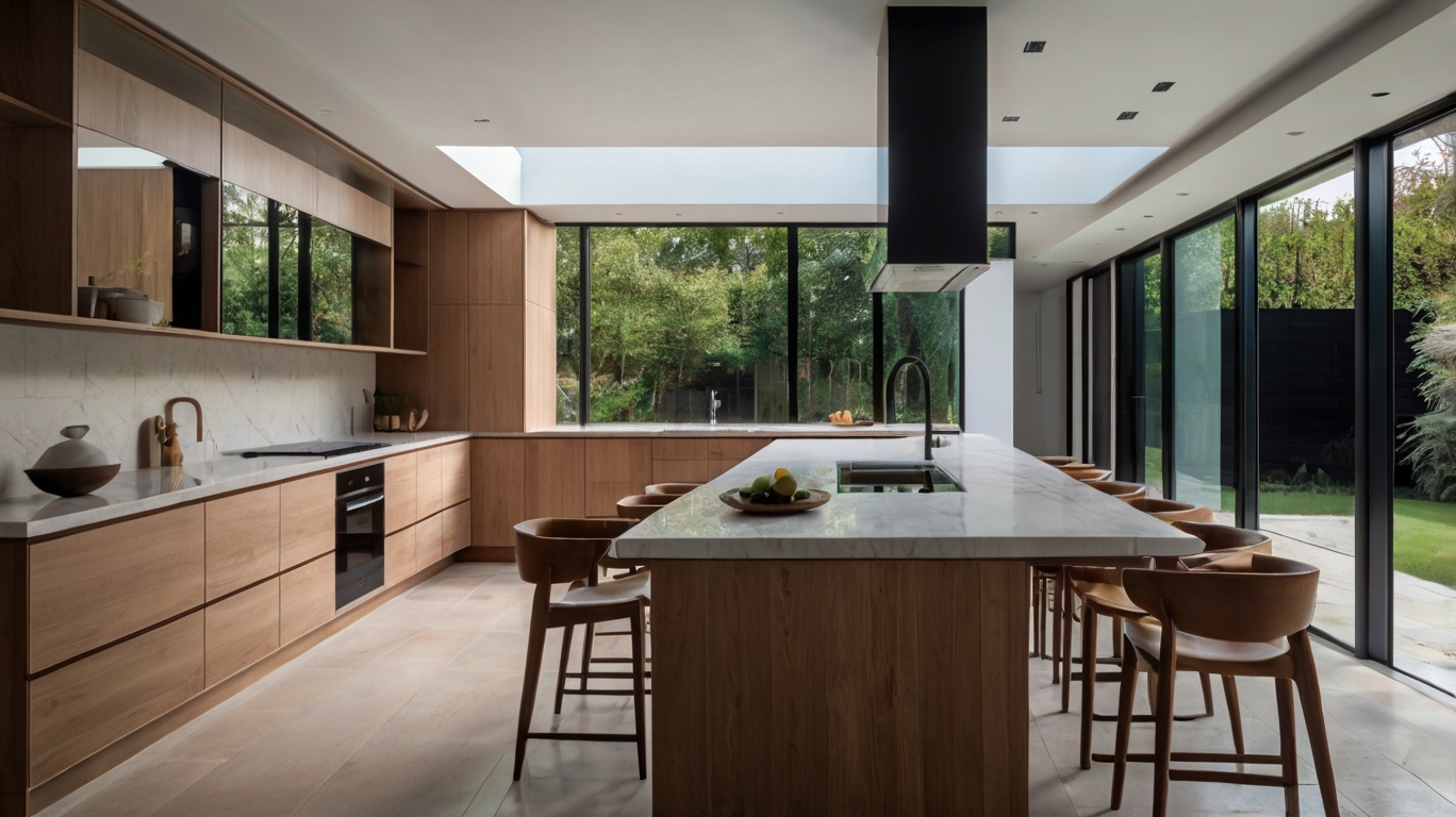 Default traditional Minimalist house with L Shaped Kitchens Ae 0 (1)