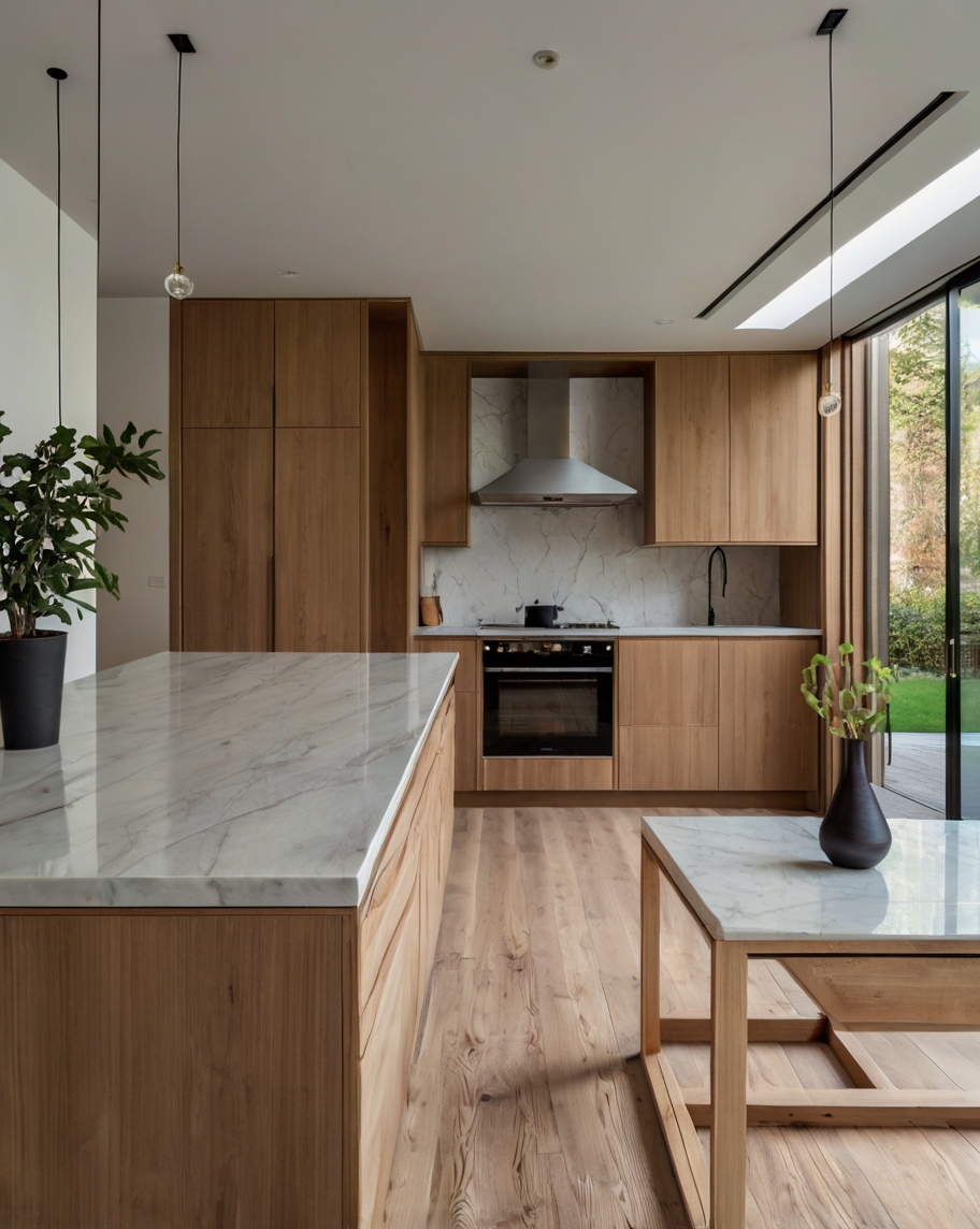 Default traditional Minimalist house with L Shaped Kitchens Ae 1