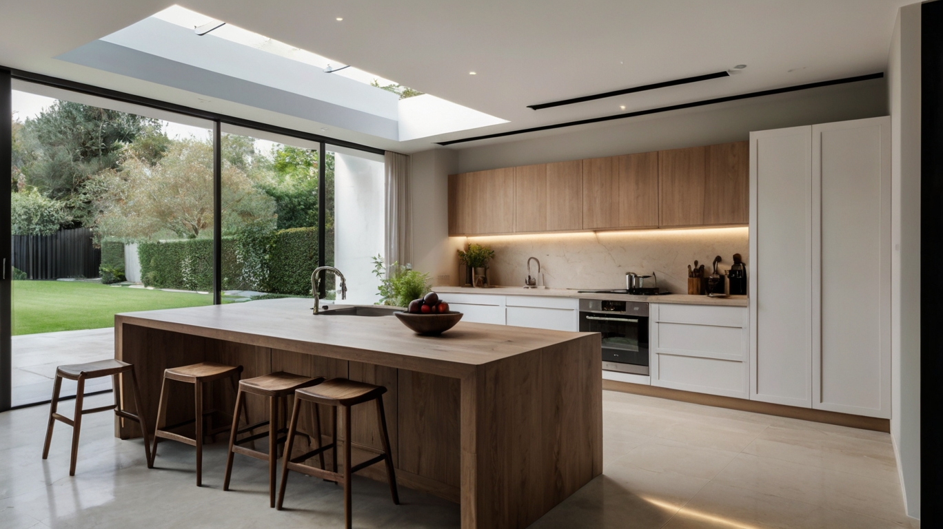 Default traditional Minimalist house with L Shaped Kitchens Ae 2 (1)