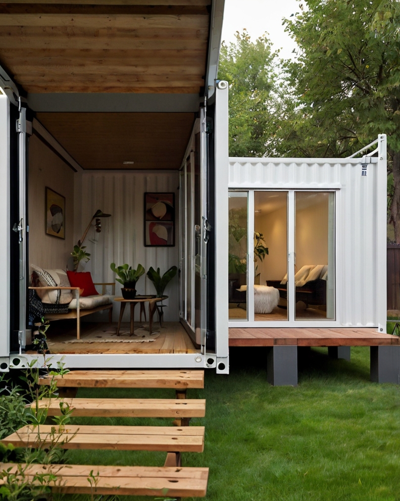 Default minimalist container house with small backyard ideas a 0