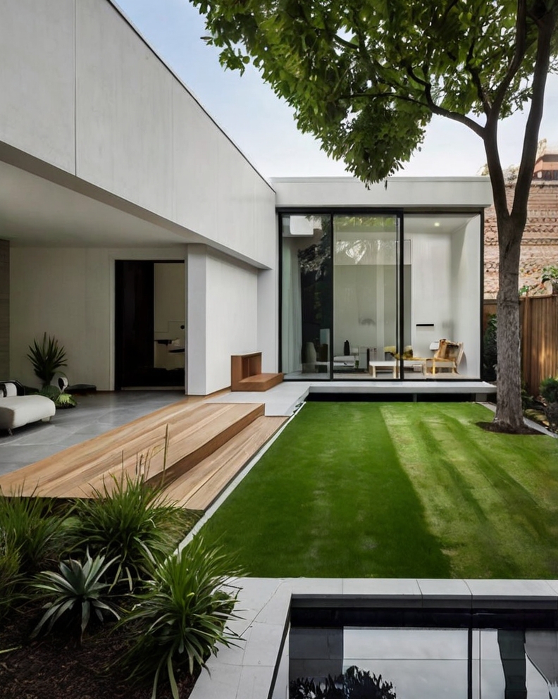 Default minimalist house with small backyard ideas 0