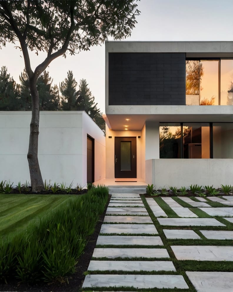 modern landscaping