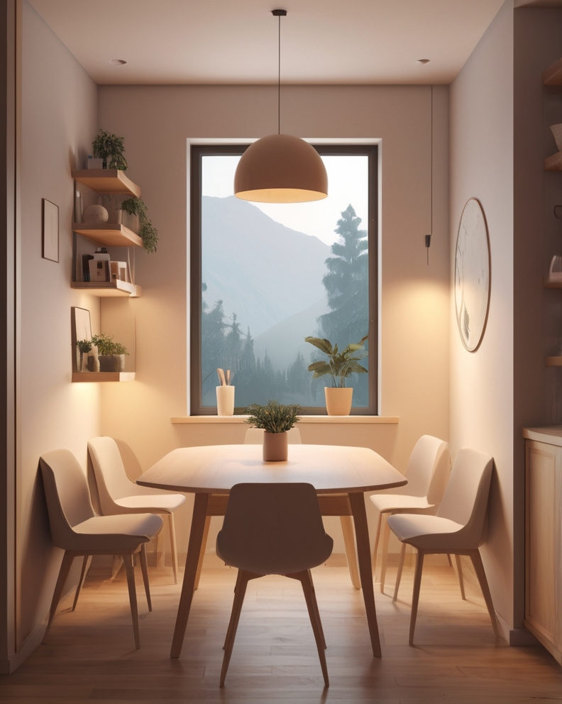 Graphic Design minimalist House with Small Dining Room Ideas L 0