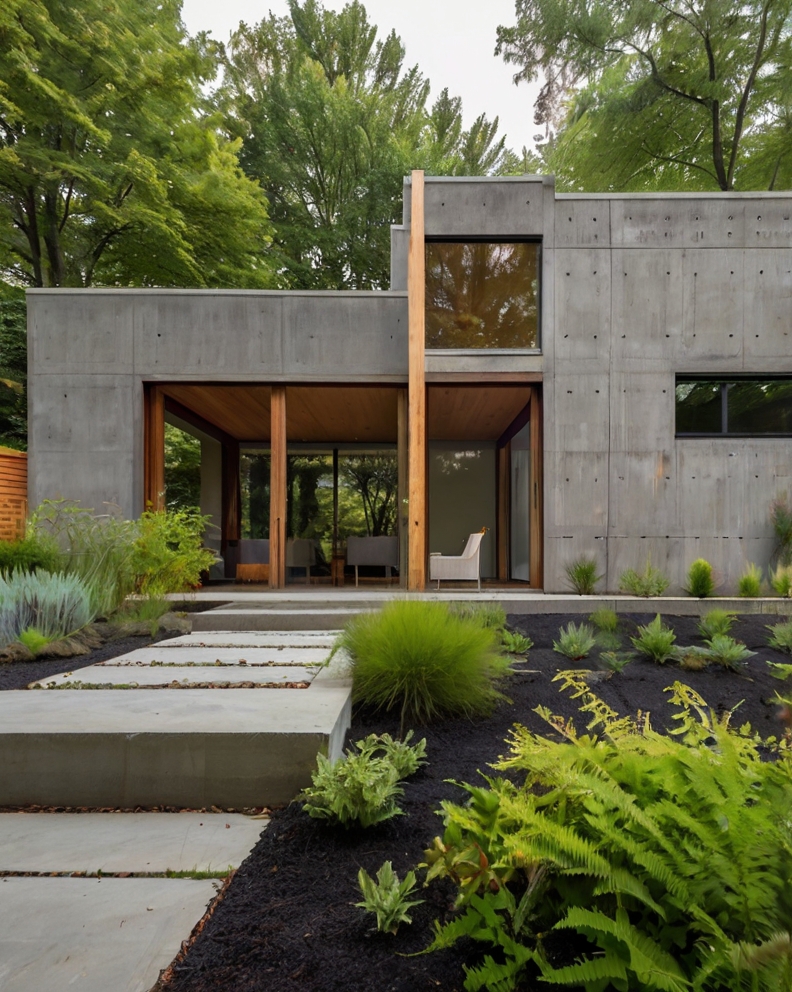 Leonardo Kino XL Cincinnati minimalist concrete House with Ba 0