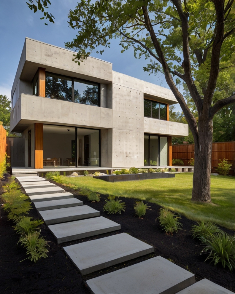 Leonardo Kino XL Cincinnati minimalist concrete House with Ba 2