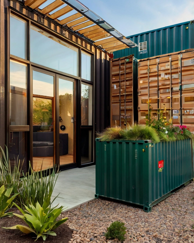 Leonardo Kino XL Colorado container house with Backyard Landsc 0 (1)