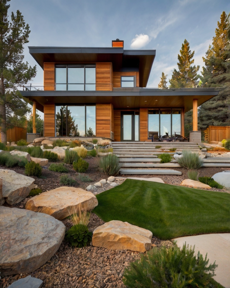 Leonardo Kino XL Colorado modern house with Backyard Landscapi 0