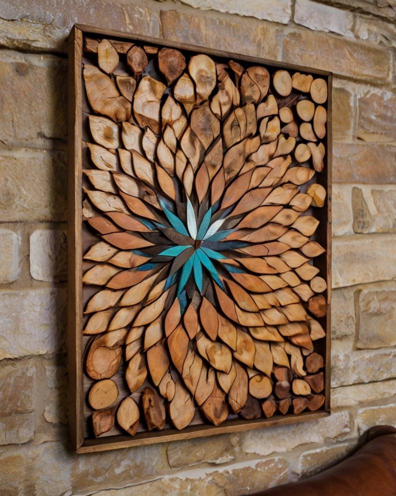 Leonardo Kino XL creative Rustic Wooden Wall Art ideas 3