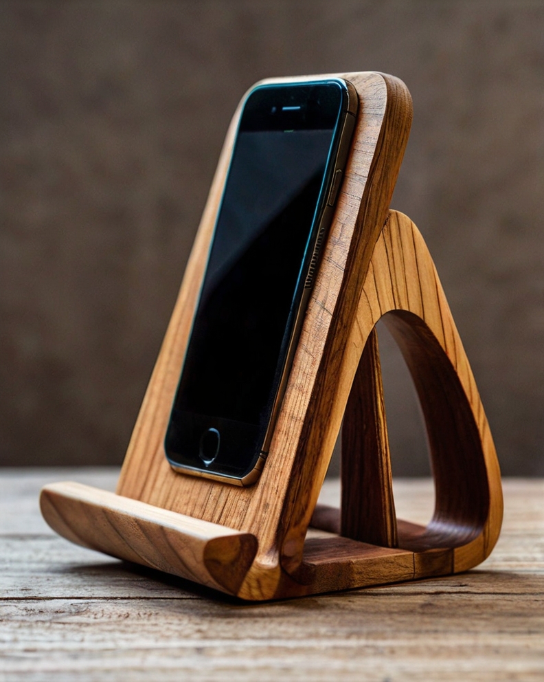 Leonardo Kino XL creative Wooden Phone Stands ideas 2