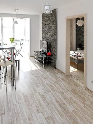 apartment room house residential interior interior design decoration comfortable apartment kitchenette