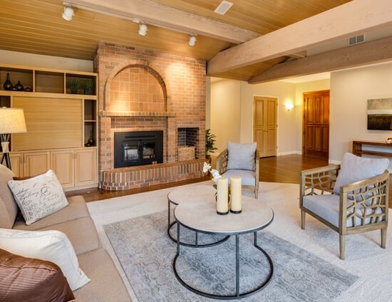 brick living room fireplace ideas